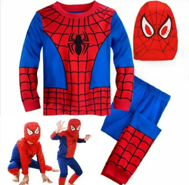 SPIDERMAN CHARACTER COSTUME FOR 2 TO 12 YEAR KIDS