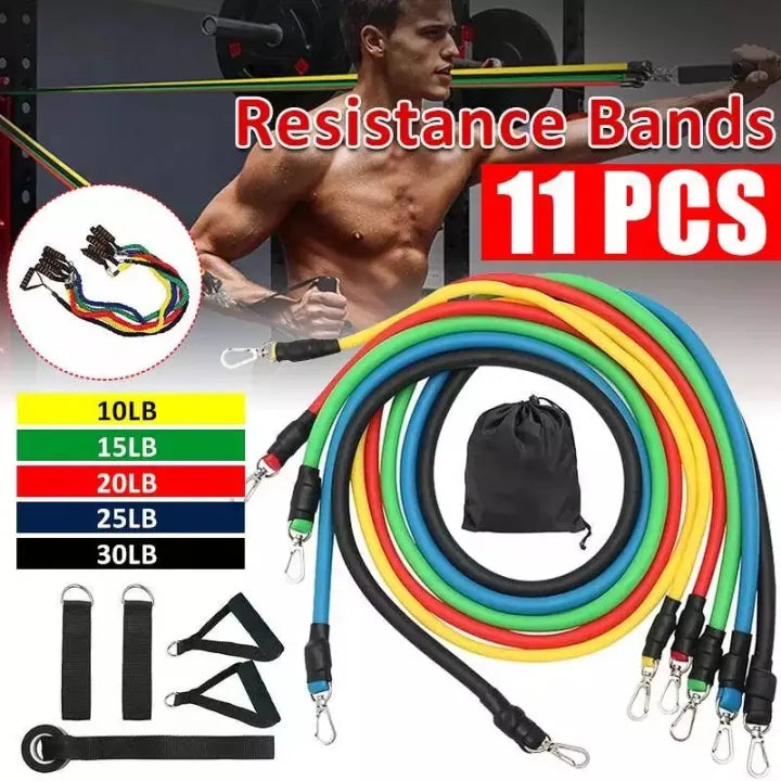 11(PCS) Power Exercise Resistance Band