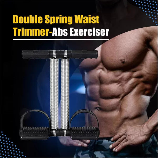 DOUBLE SPRING TUMMY TRIMMER ABS & WAIST BUILDER